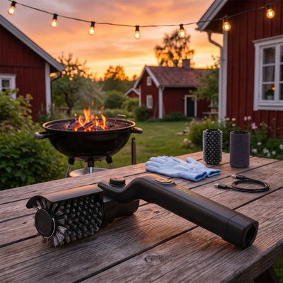 GrillGuard Pro - Elektrisk Grillborste Master Kit