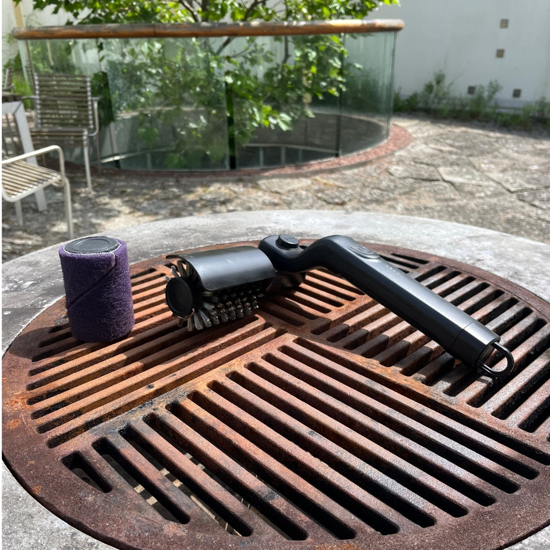 GrillGuard Pro - Elektrisk Grillborste Master Kit